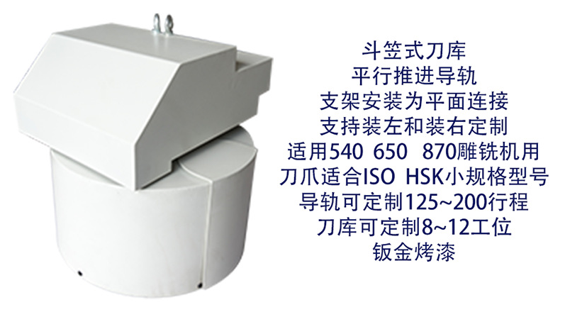 精雕機(jī)刀庫(kù)龍利有幾種選擇？